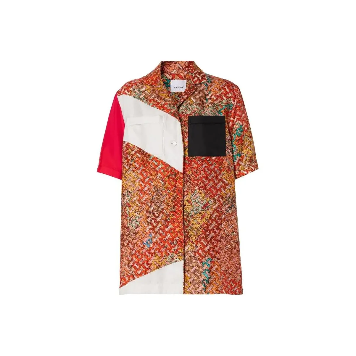 Burberry Monogram print Silk Shirt