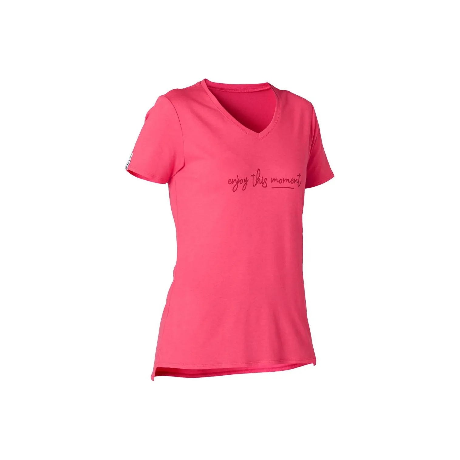 DECATHLON T-рубашка Женская Неоново-розовая