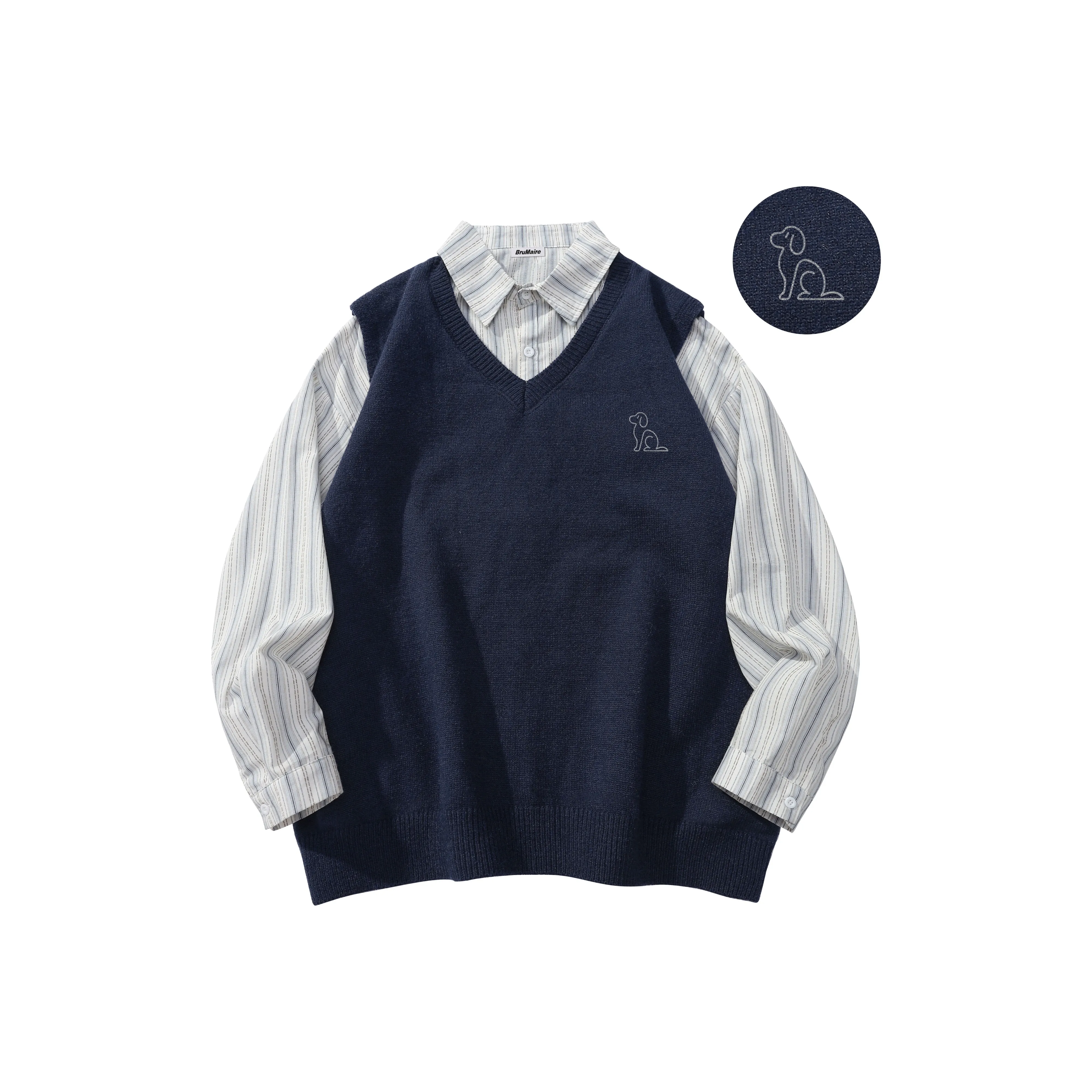 BRUMAIRE Комплект рубашек унисекс