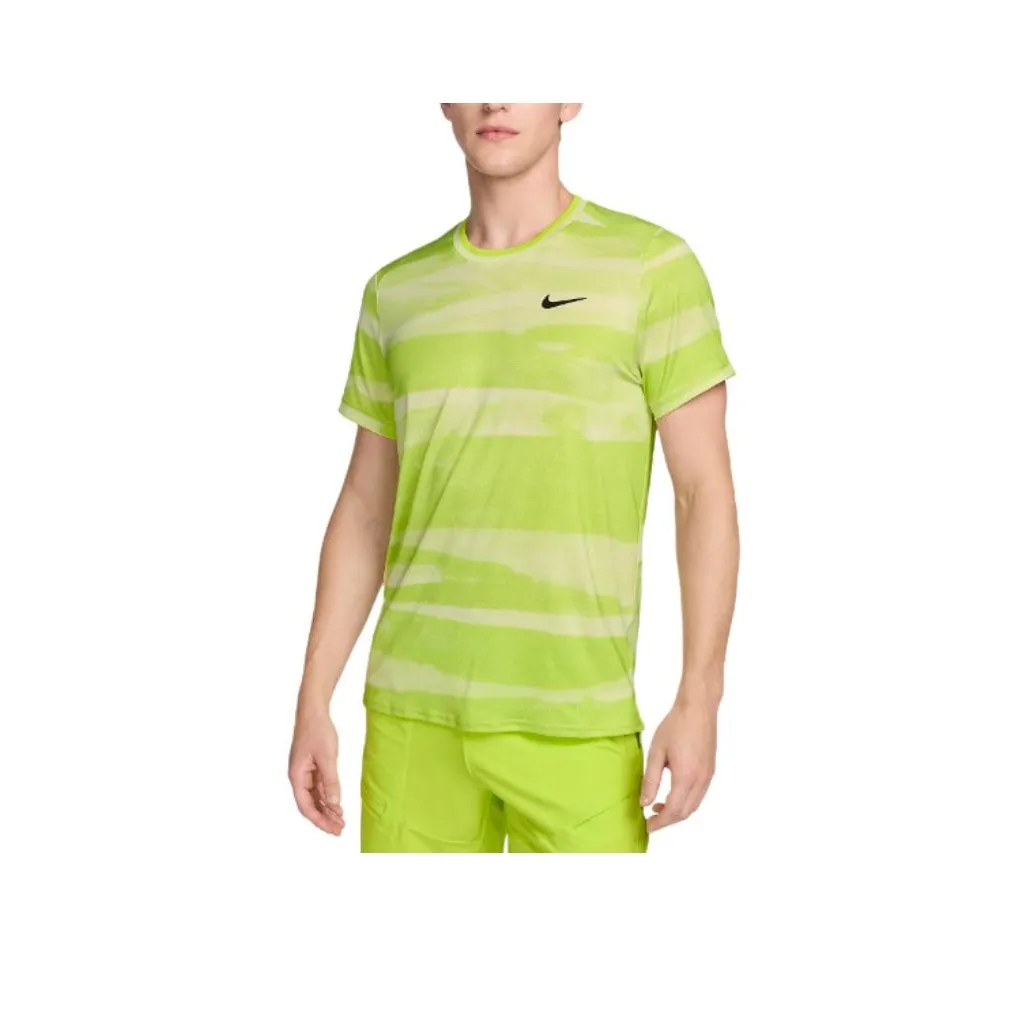 Nike Court Advantage Tennis Tops Men Life Yellow Green