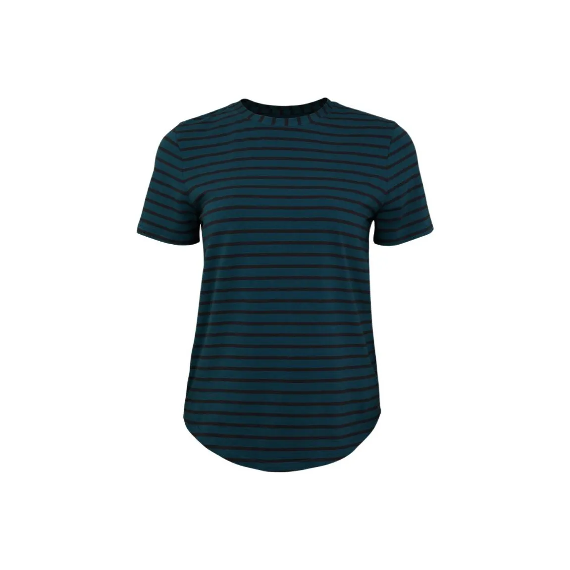 Lululemon Love Collection Полосы Зеленый нефрит Черный Гранит Женские Футболки