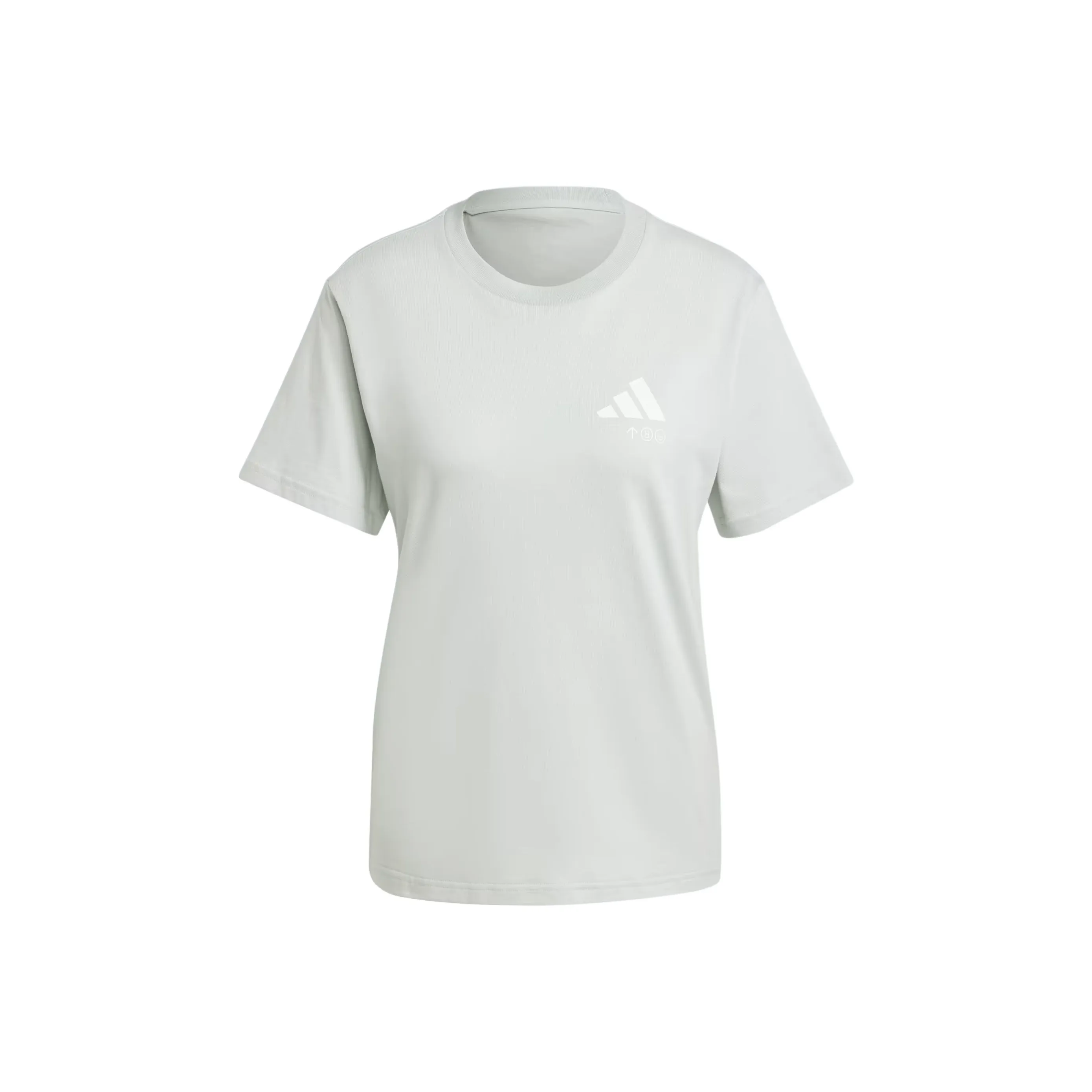 Adidas Free Shipping With AdiClub Lounge Verbiage Graphic Tee