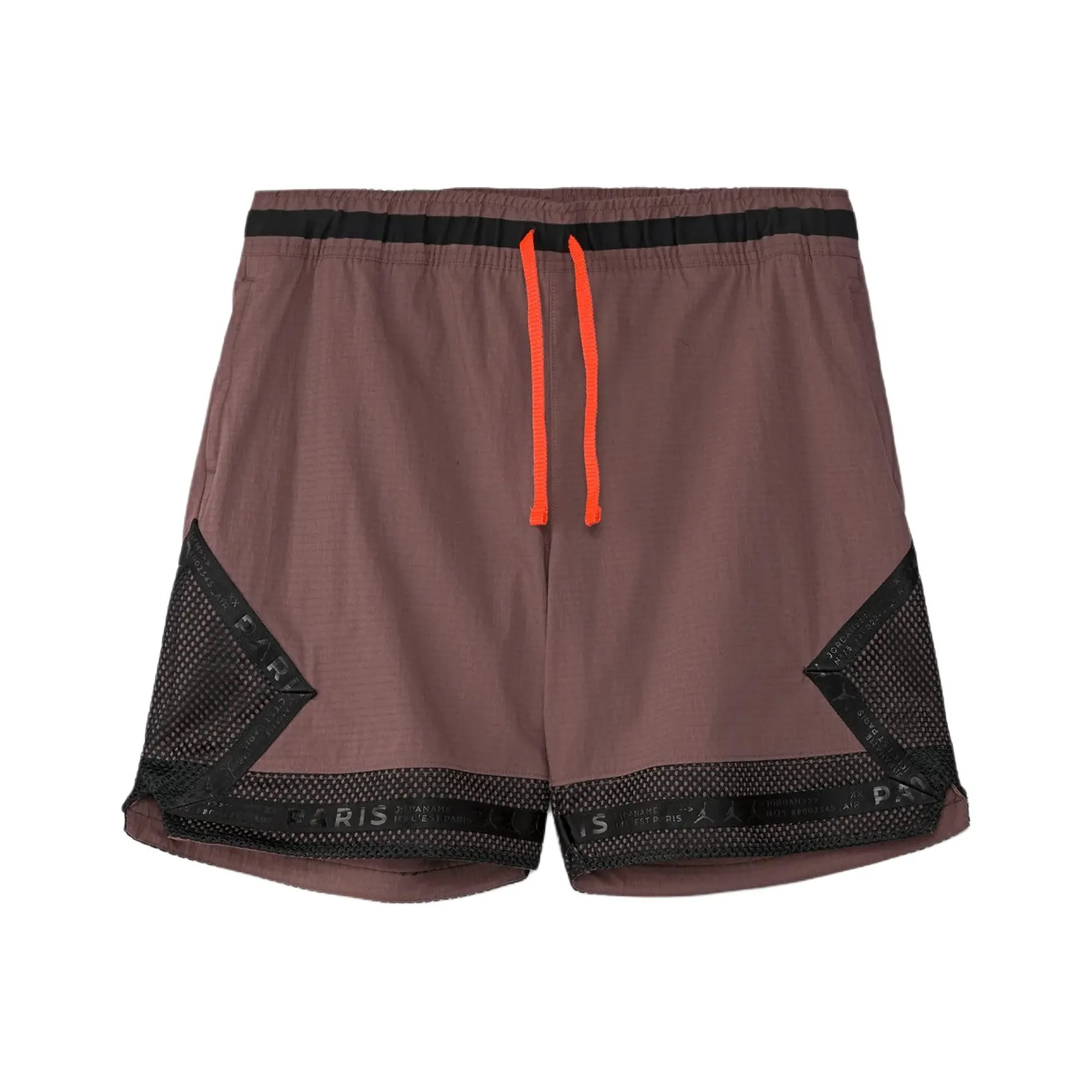 JORDAN Red Men's Casual Shorts Джордан Красный Мужские Повседневные Шорты