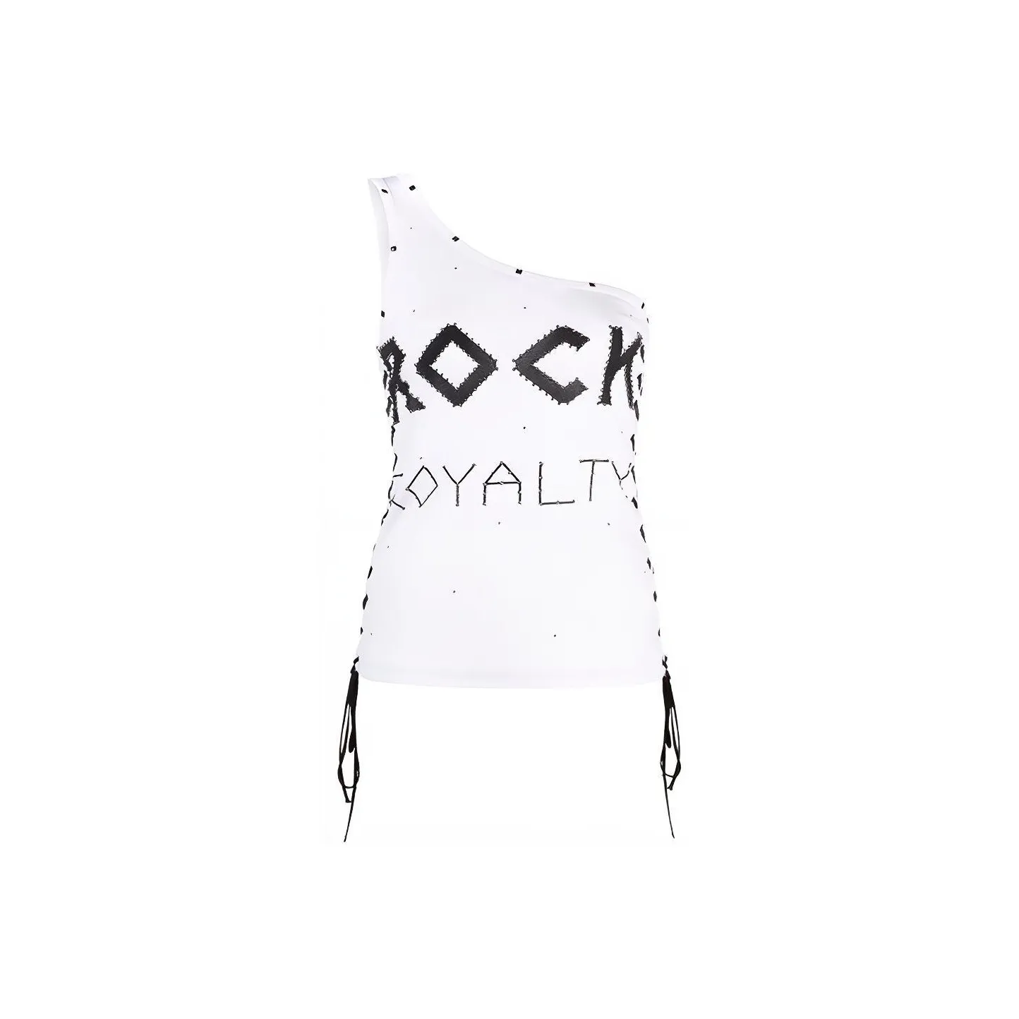 Stella McCartney Rock Royalty One-Shoulder T-Shirt