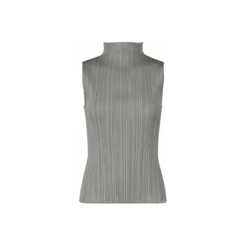 PLEATS PLEASE ISSEY MIYAKE Серый Женские Камисоли