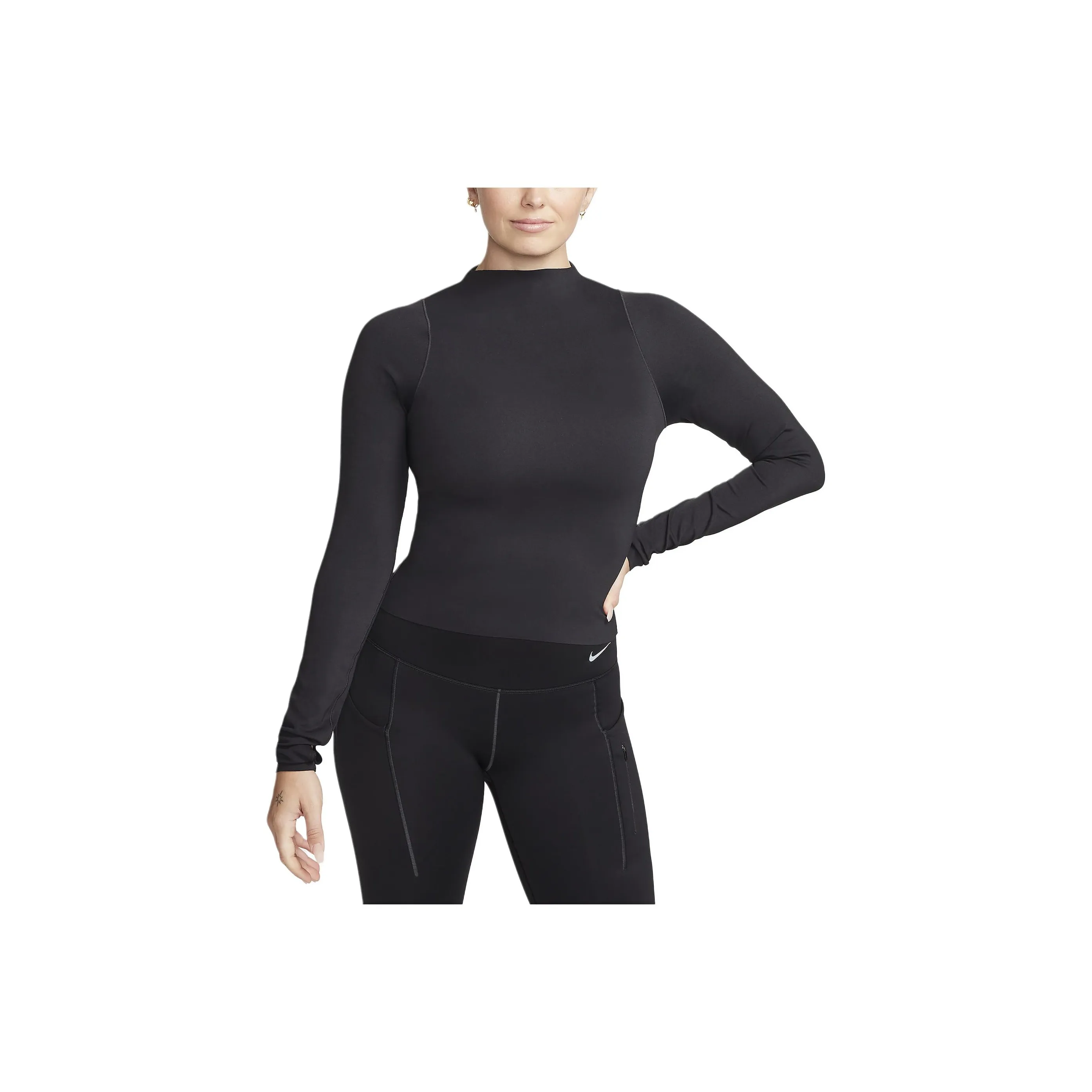 Nike Zenvy Women's Dri FIT Long Sleeve Top