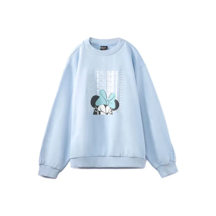 LiNing x Disney Sports Fashion Collection Sweatshirt Women's Light Frost Blue