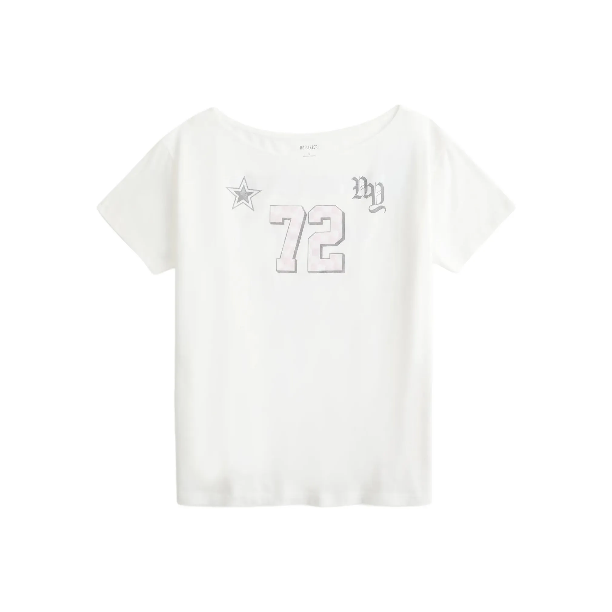 Hollister T-рубашка Женская Белая