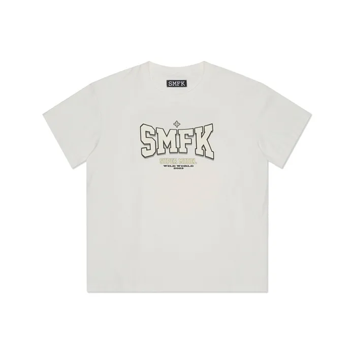 SMFK T-Shirt Унисекс Snow Mountain Белый