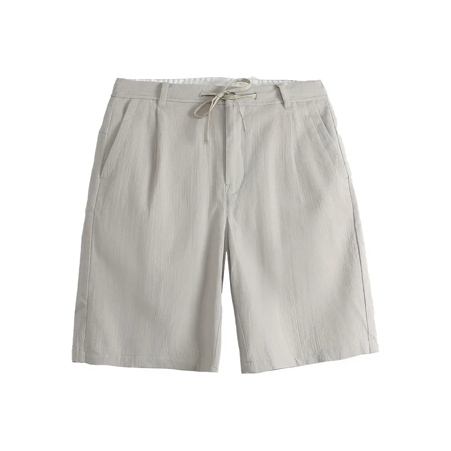 PUSH HZC Casual Shorts Men's Beige Gray
