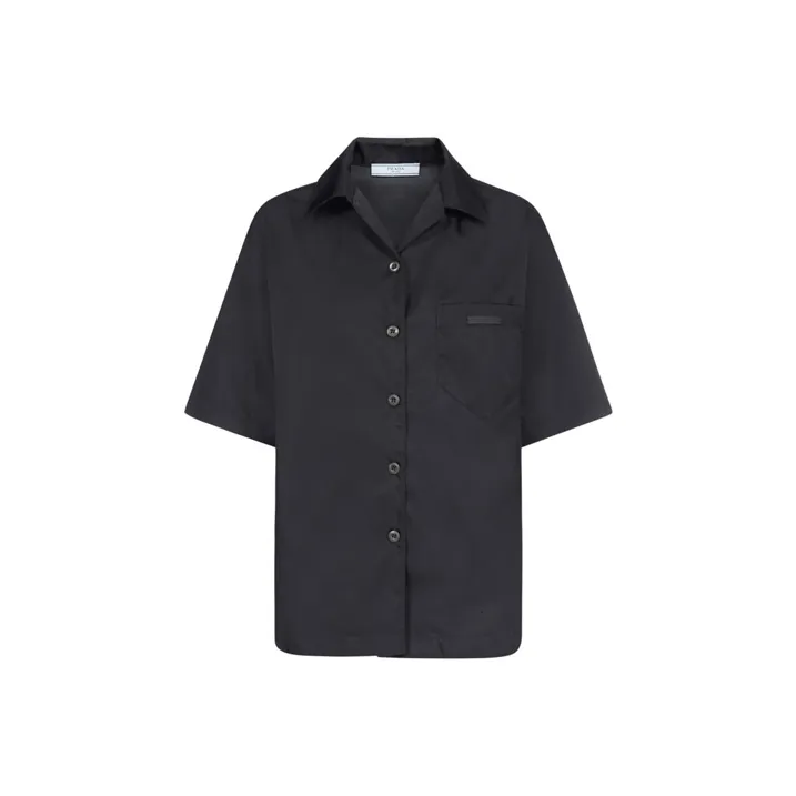 prada pour Re Nylon Shirts Women's Black