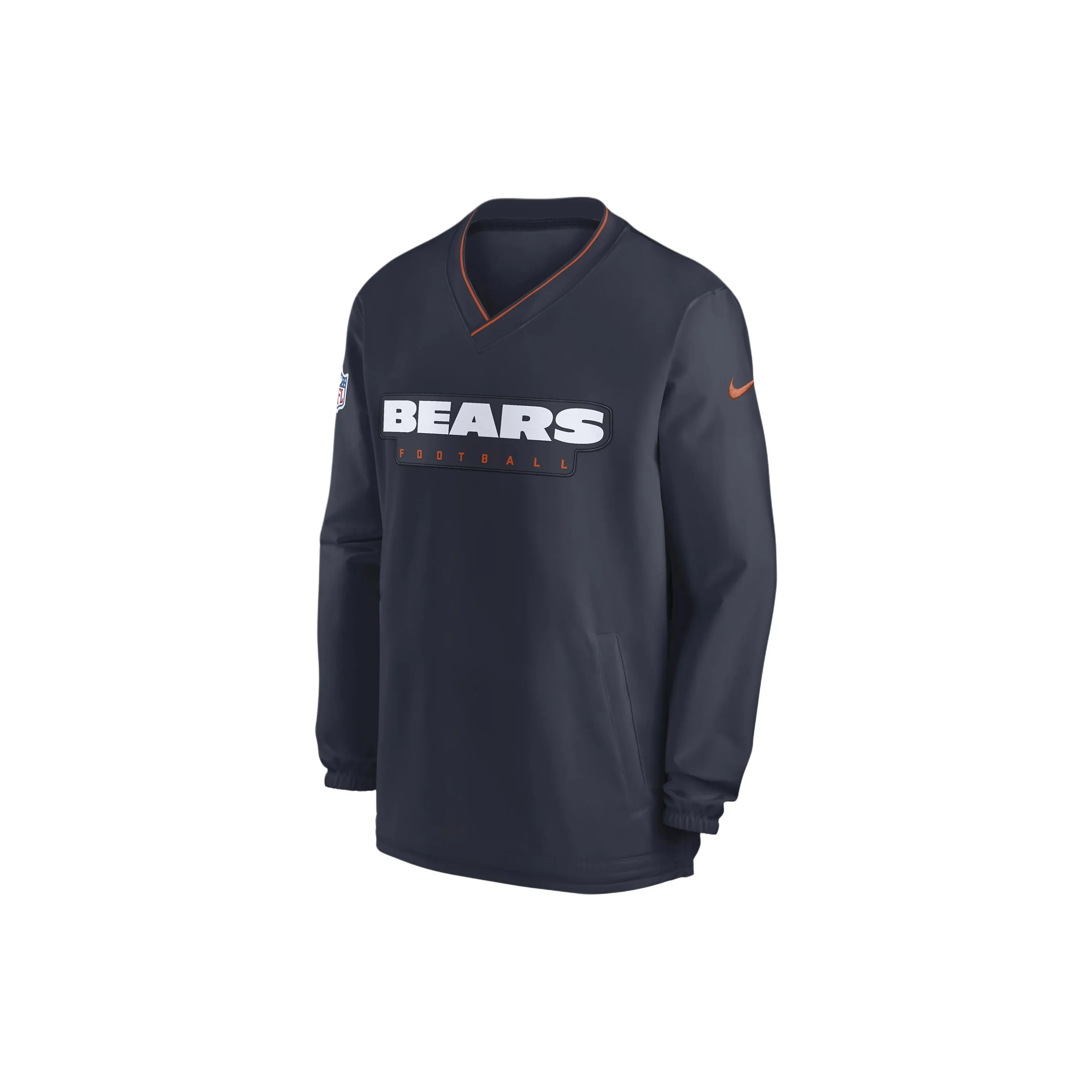 Nike Chicago Bears Sideline Men's Nike Nfl Long Sleeve Windshirt