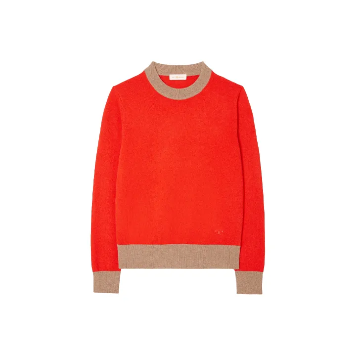 TORY BURCH Cashmere Sweater Women's Red