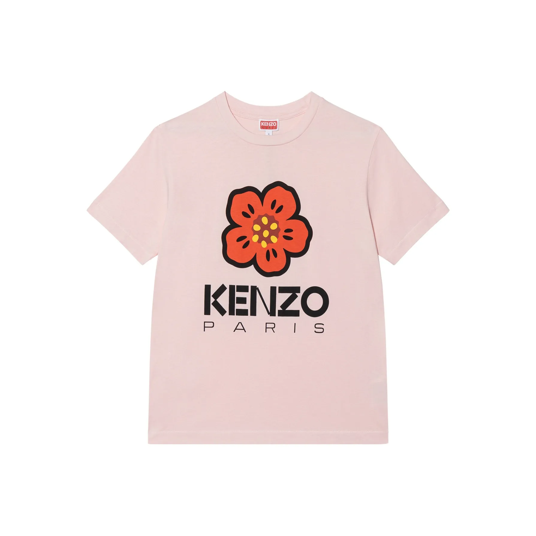 KENZO Boke Flower Series Розовые Женские Т-рубашки