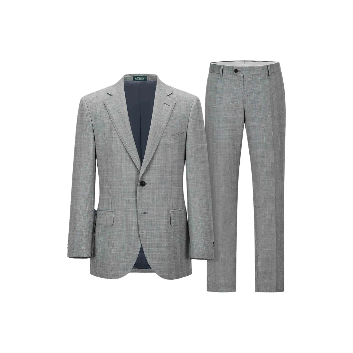 BY CREATIONS Бизнес-костюм мужской светло-серый
