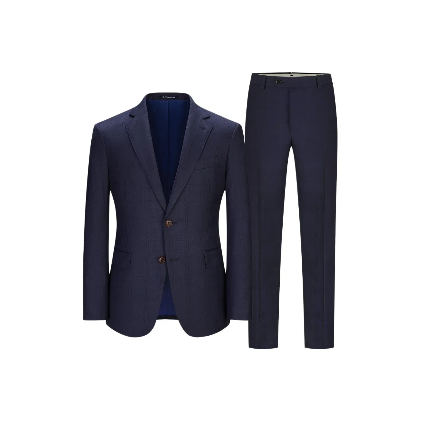 BY CREATIONS Бизнес-костюм мужской темно-синий