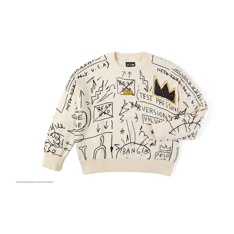 Lee Натуральный белый Женские Свитеры