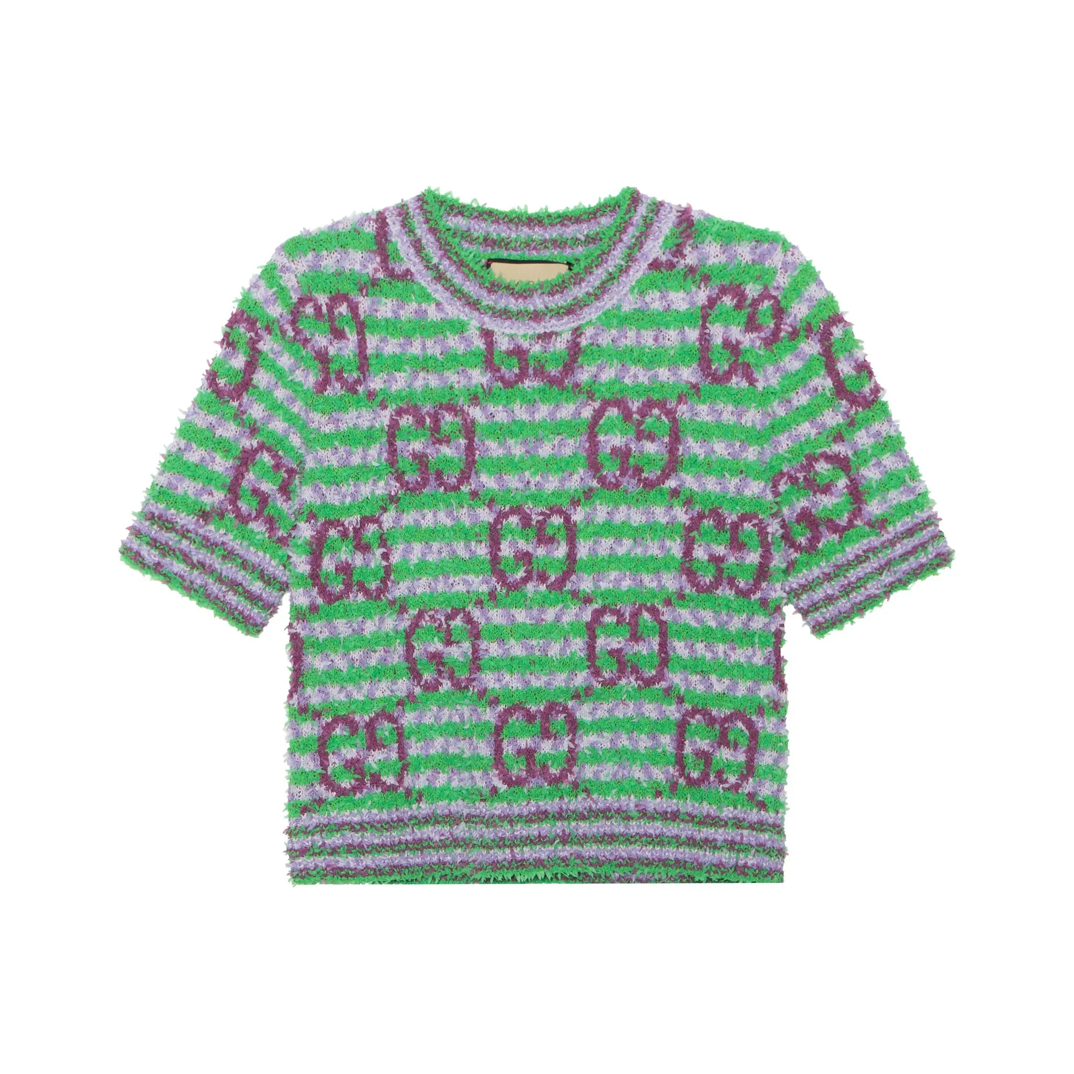 GUCCI Gg Striped knit Top