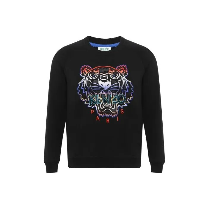 KENZO Classic Tiger Head Sweatshirts Women's Black
