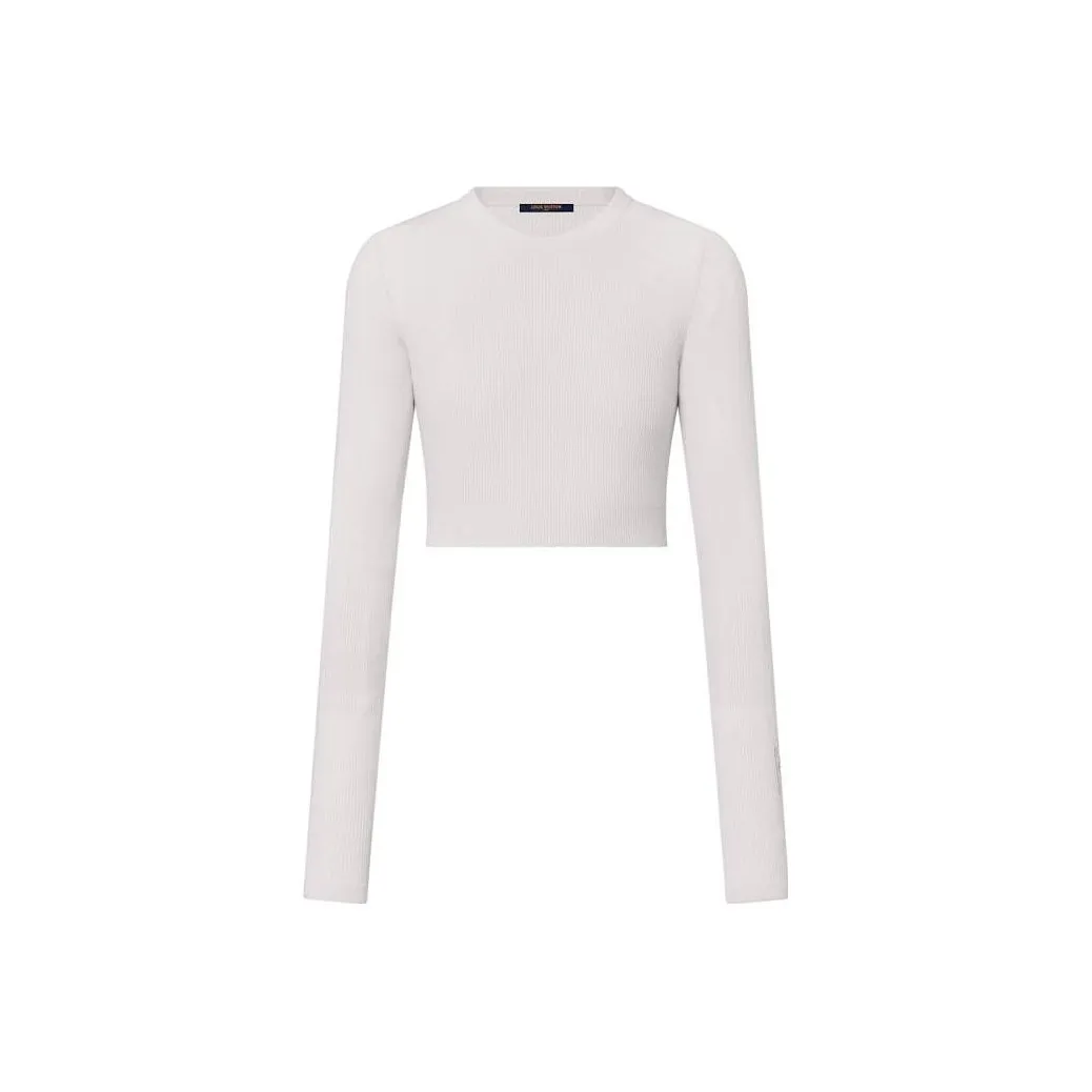 LOUIS VUITTON Sweaters Women's Gray White
