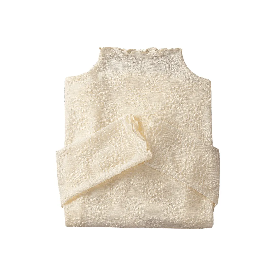 SIBAISHE T-рубашка Женская Абрикос