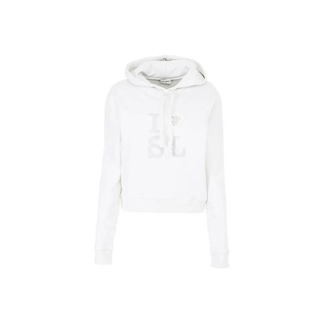SAINT LAURENT Sweatshirt Women's White