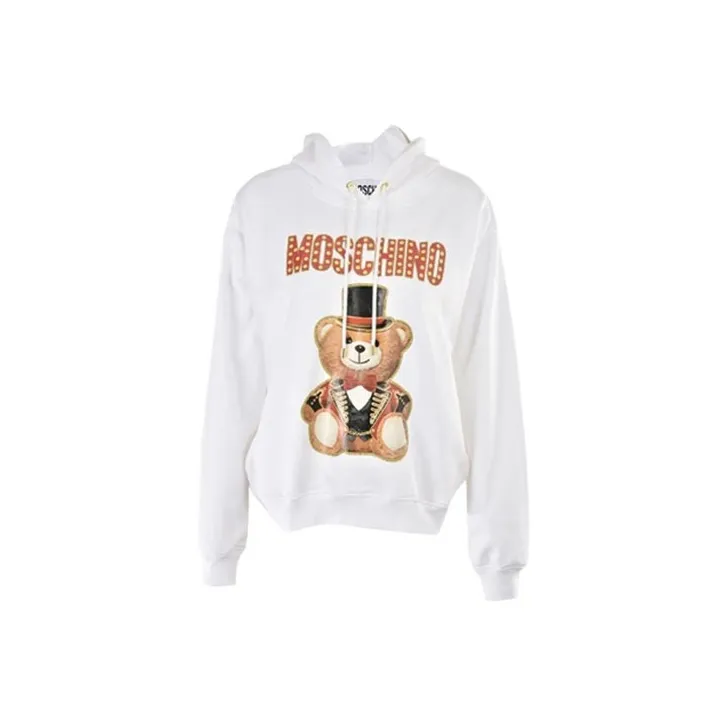 MOSCHINO Свитшот Женские Ecru