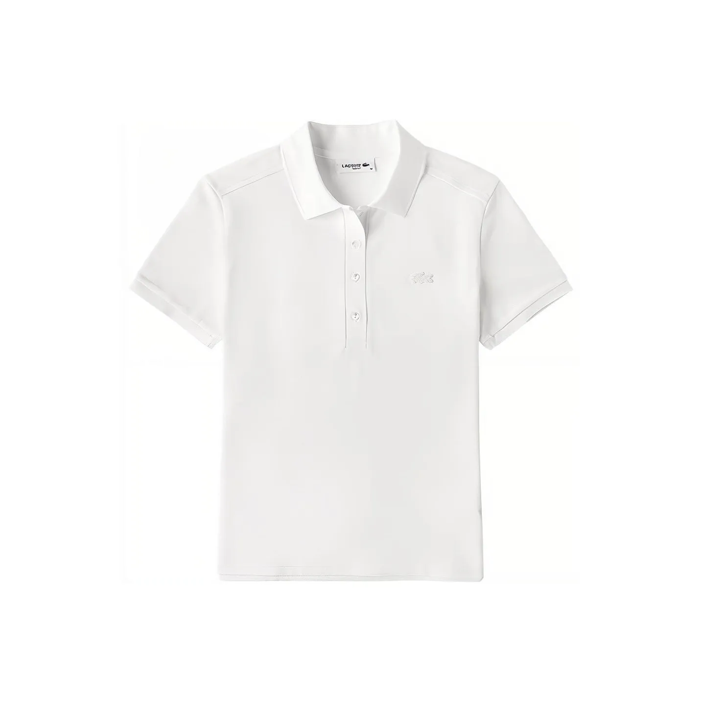 LACOSTE L.12.D Slim Fit Stretch Mini Piqué Polo Shirt