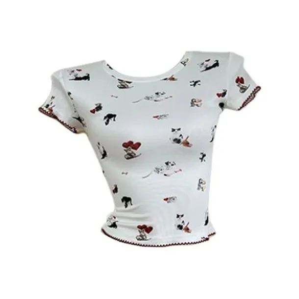 MO VOICE Стандартная T-рубашка Женская Белая