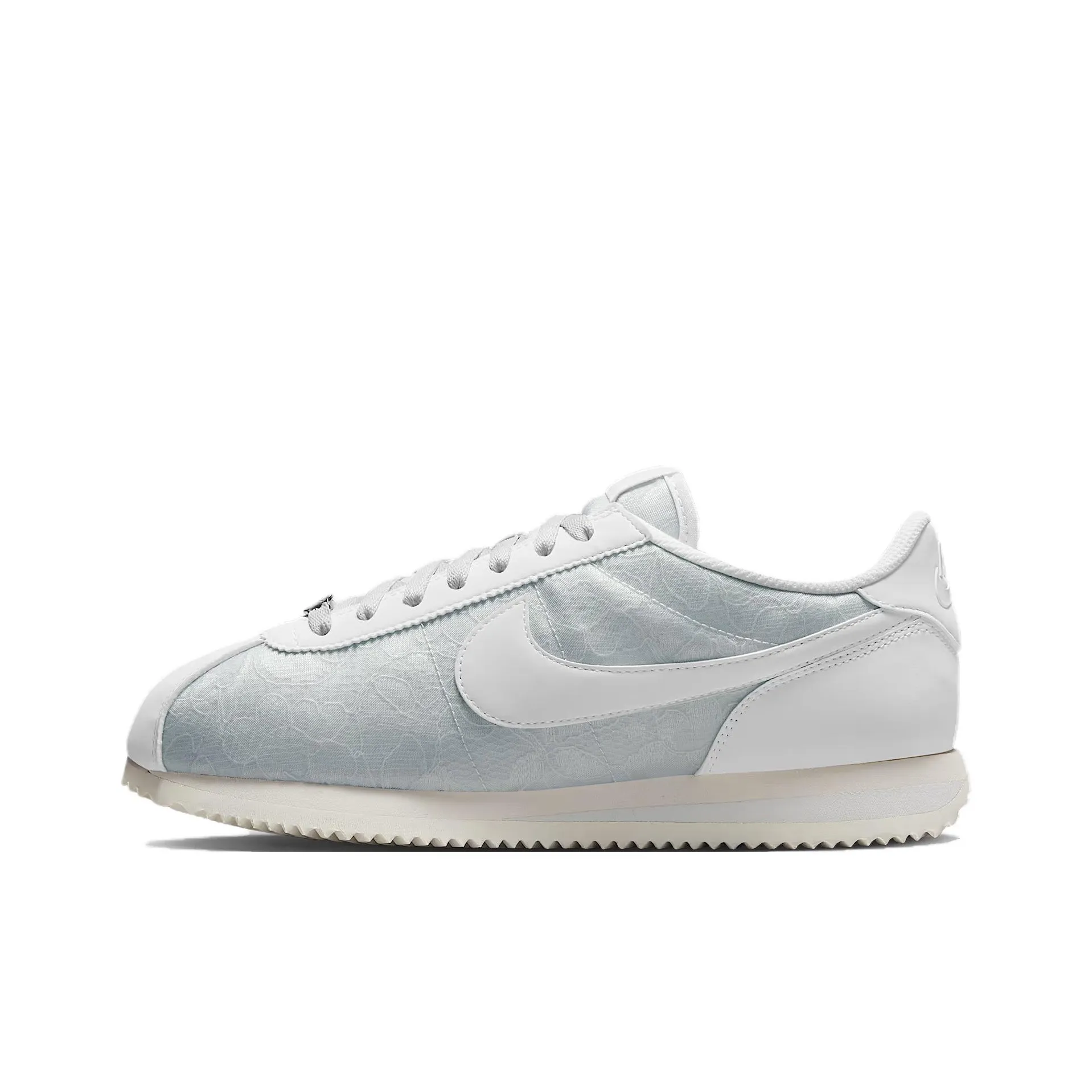 Nike Cortez Low Топ Повседневные Беговые Кроссовки Женские Серые