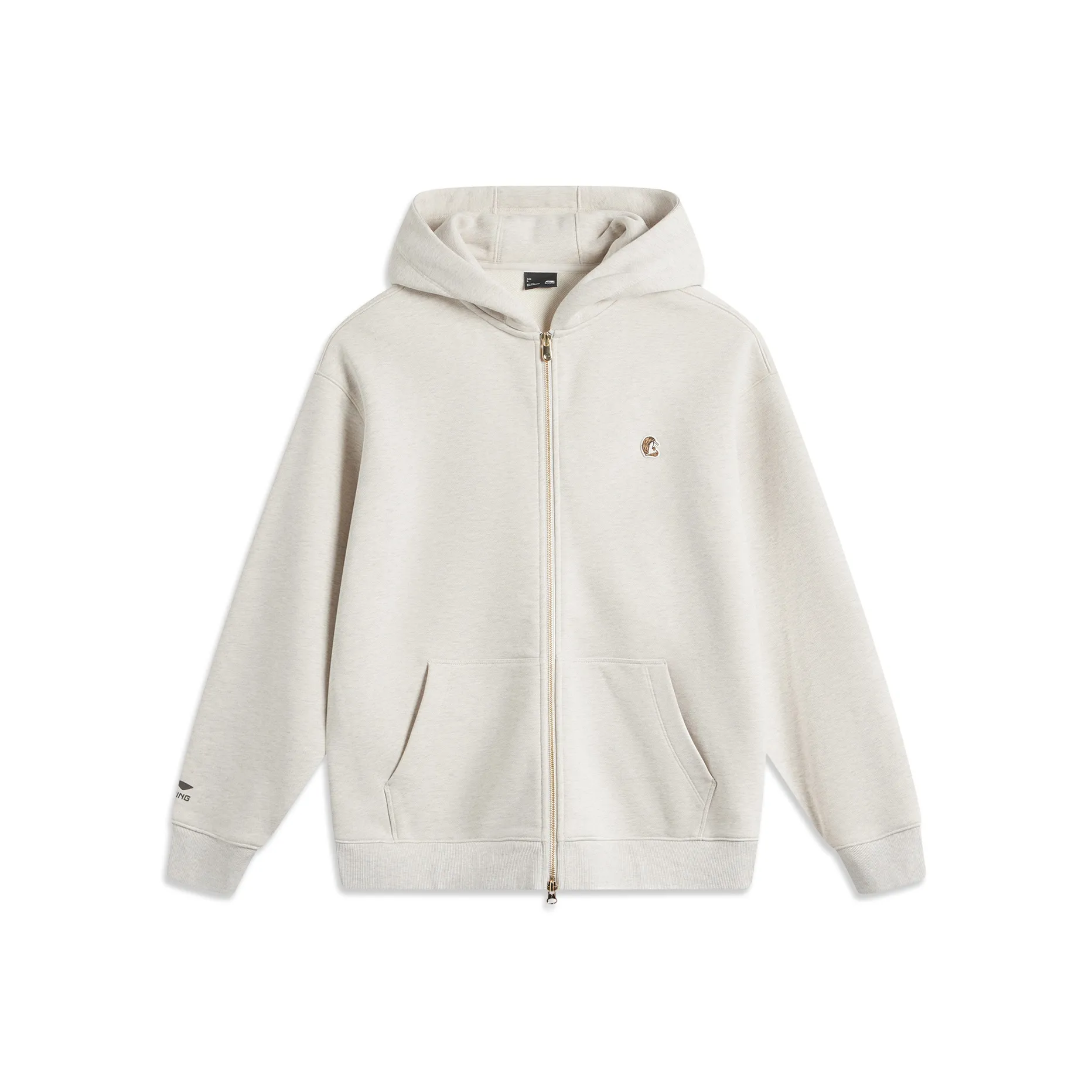 LiNing Sports Fashion Collection Sweatshirt Women's Heather Gray Tile Gray