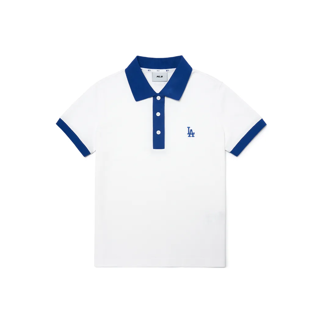 MLB Los Angeles Dodgers Polo Shirts Women's White