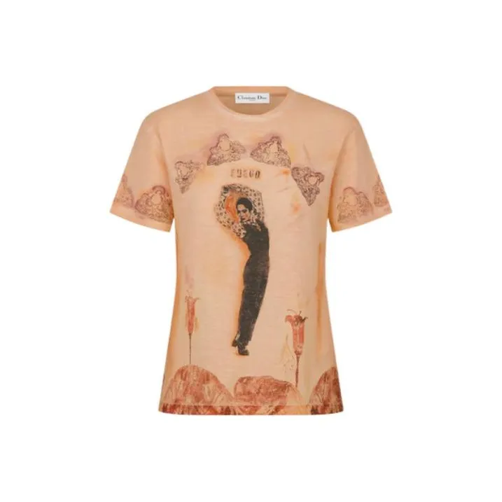 DIOR T Shirts Women's Beige