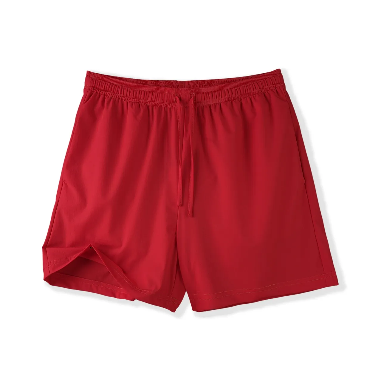 SHANTREE Повседневные шорты унисекс красного цвета