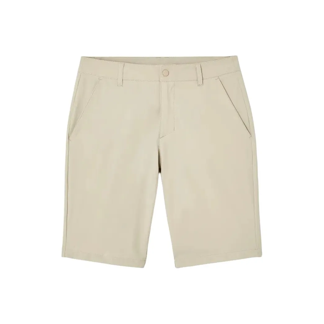 DECATHLON Повседневные шорты Мужские Светло-белый Лаймово-серый