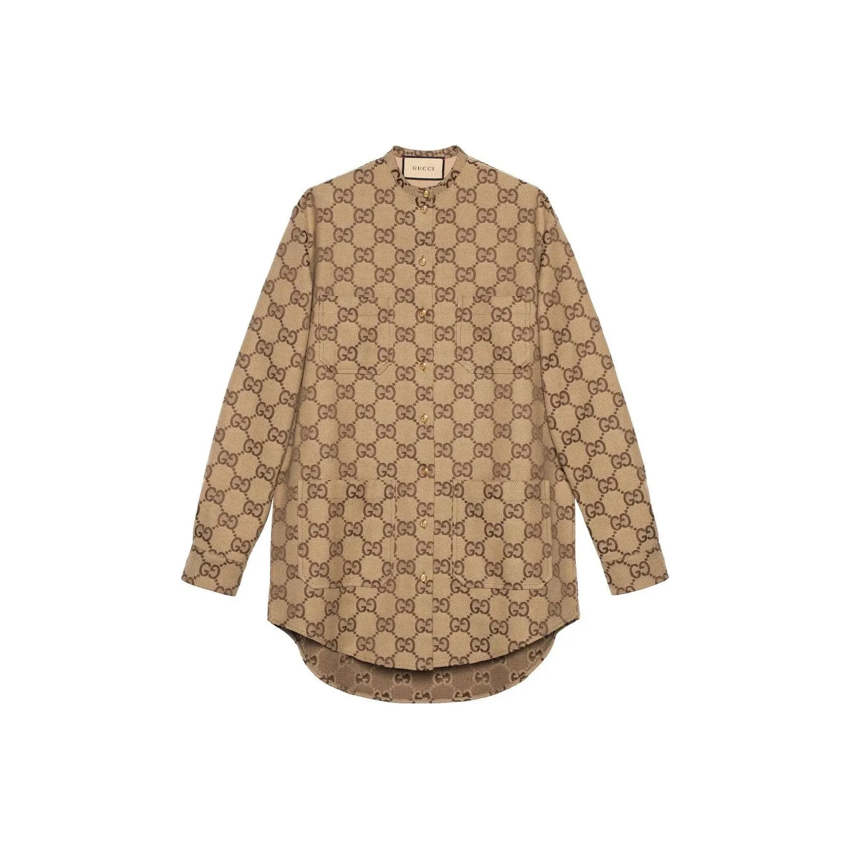 GUCCI Gg Supreme Canvas Shirt