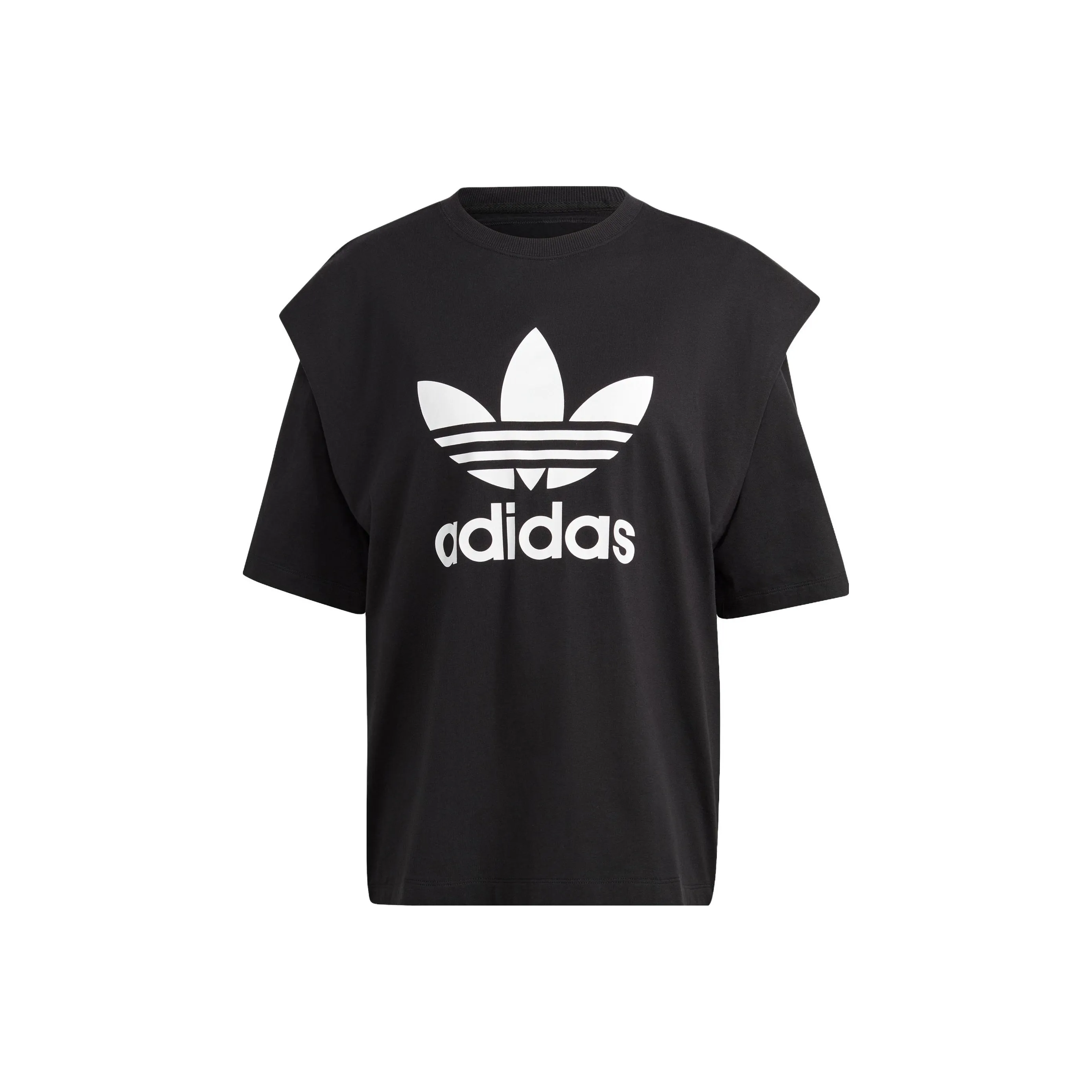 Adidas Originals Cap-sleeve Logo-print T-shirt