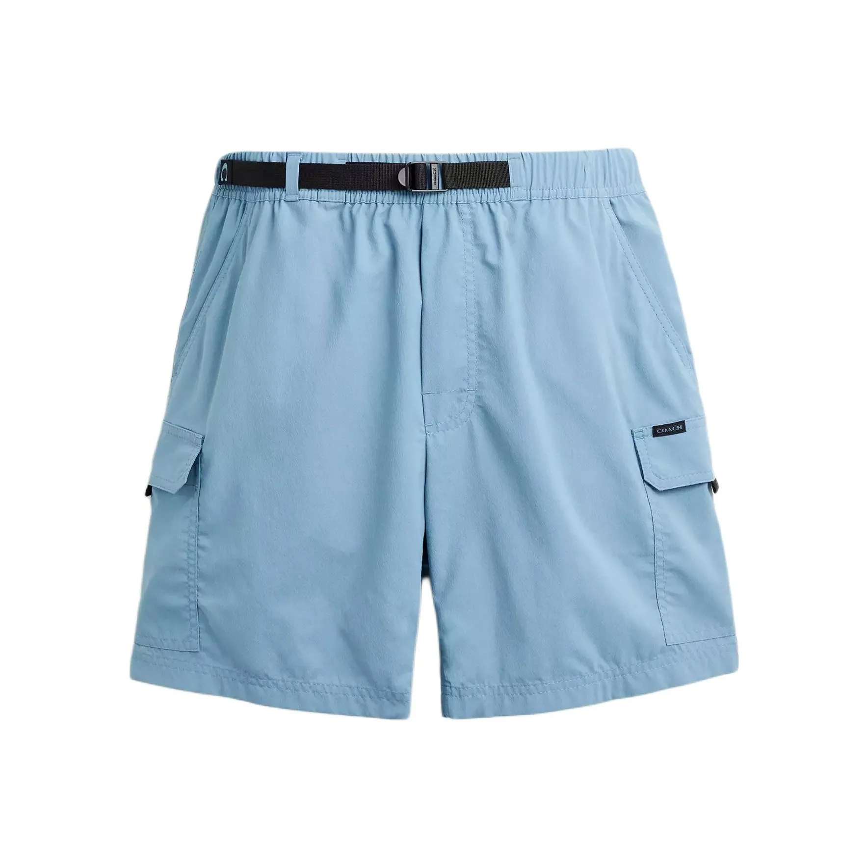 COACH SS25 Повседневные шорты Мужские Синие