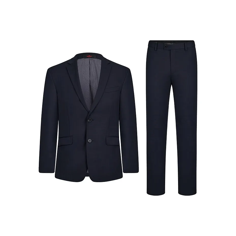 SEVEN Деловой костюм мужской темно-синий