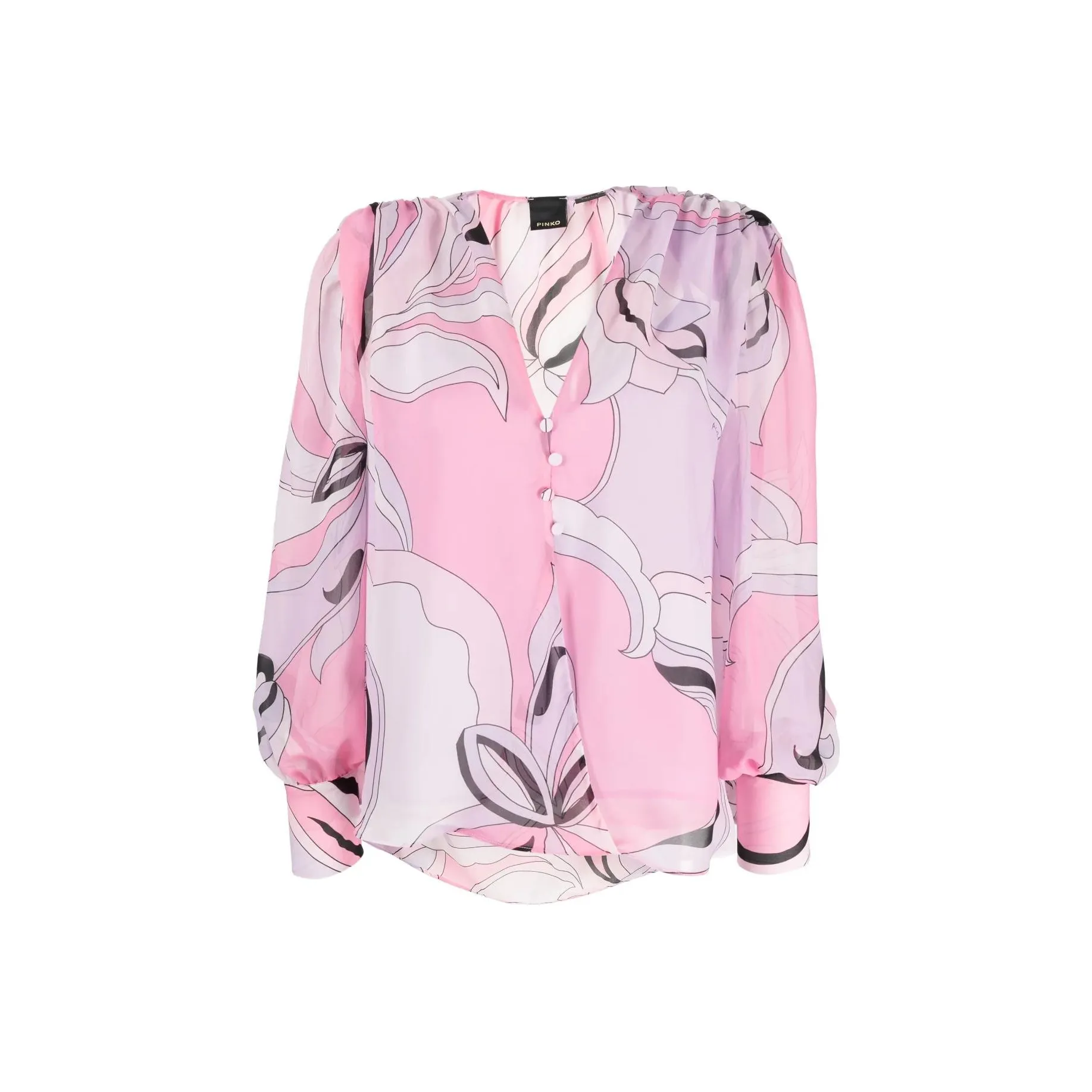 PINKO Розовые Женские Футболки