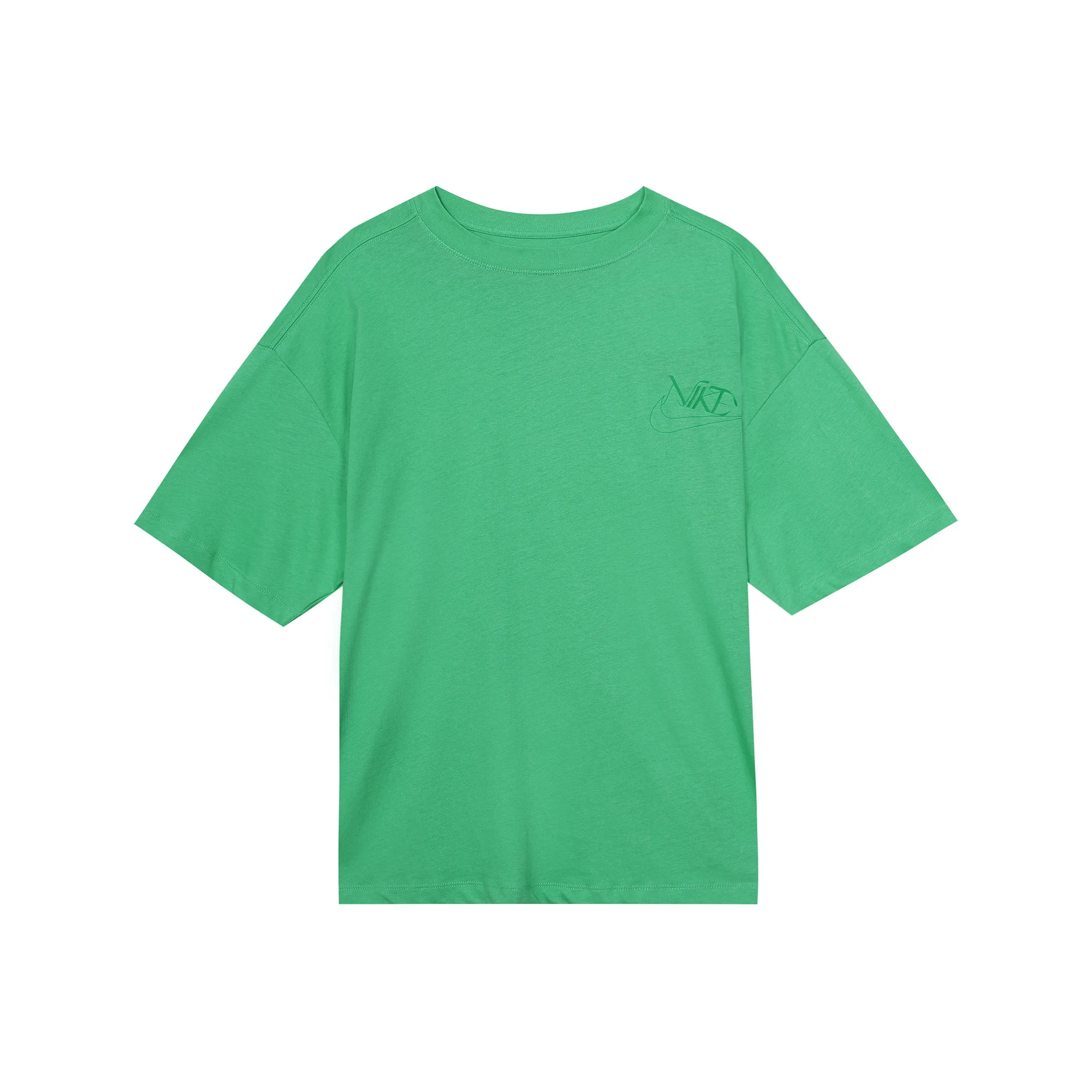 Nike Drop Shoulder Sleeve T Shirt Women's Green