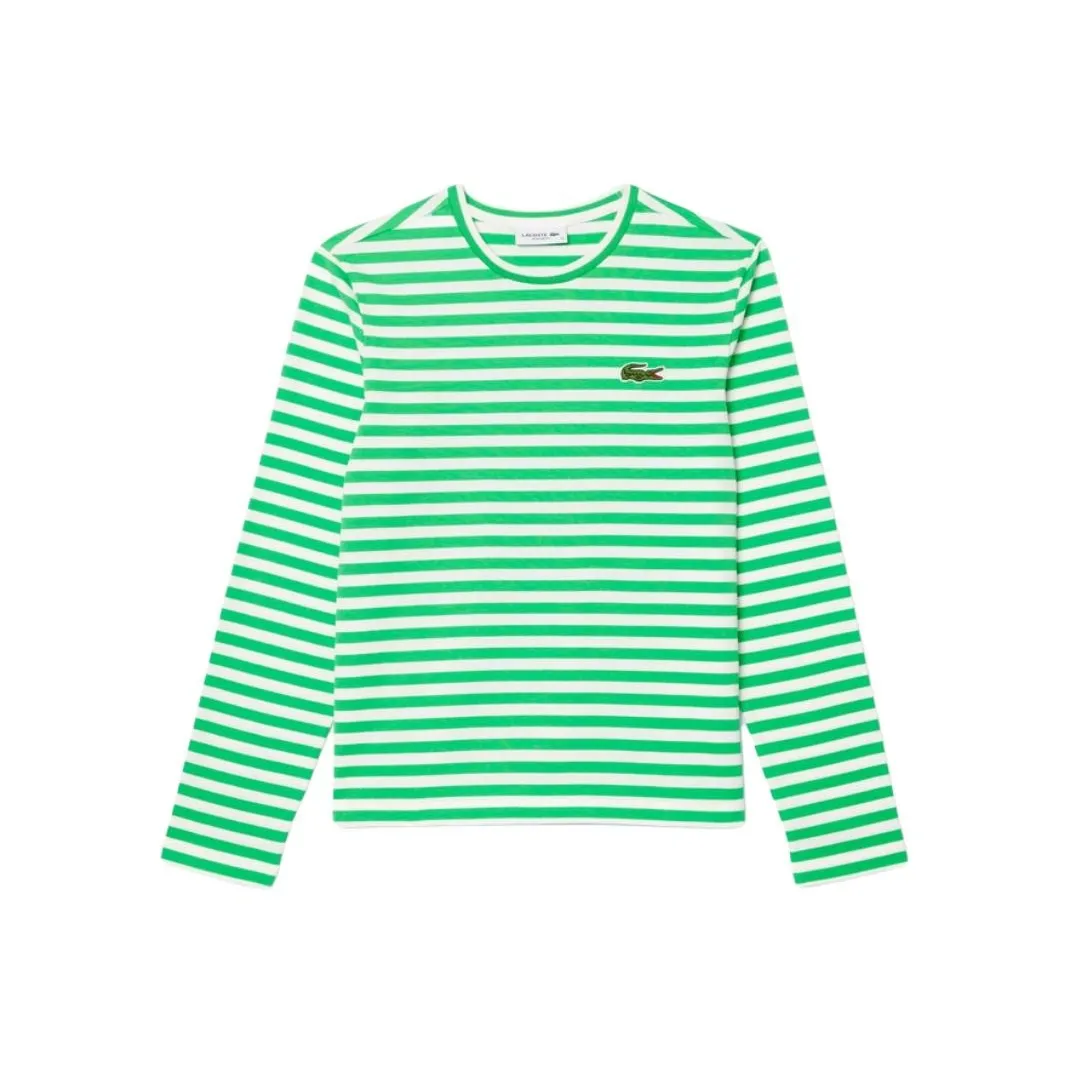 Рубашка T Collaboration LACOSTE Женская Светло-Зеленая