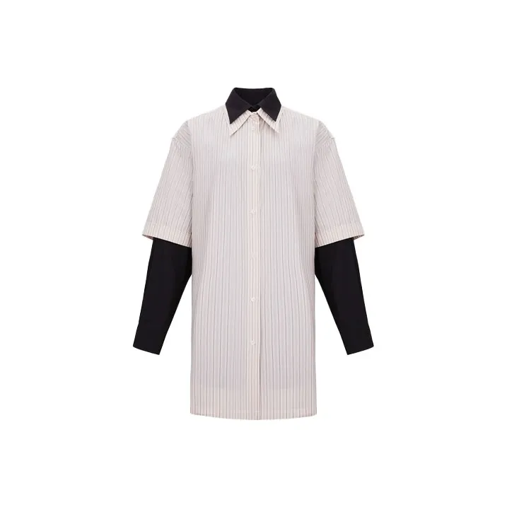 MM6 Maison Margiela Светло-фиолетовые Женские Рубашки