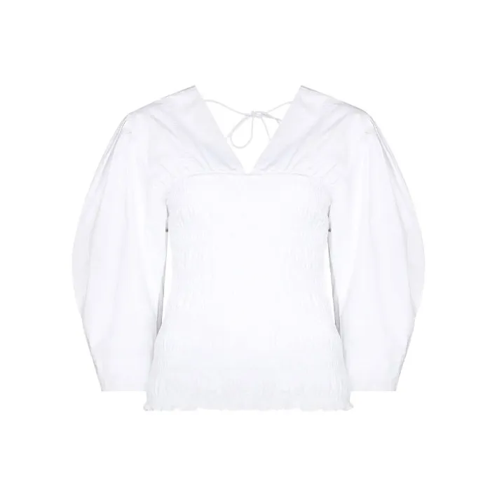 GANNI Белые Женские Рубашки