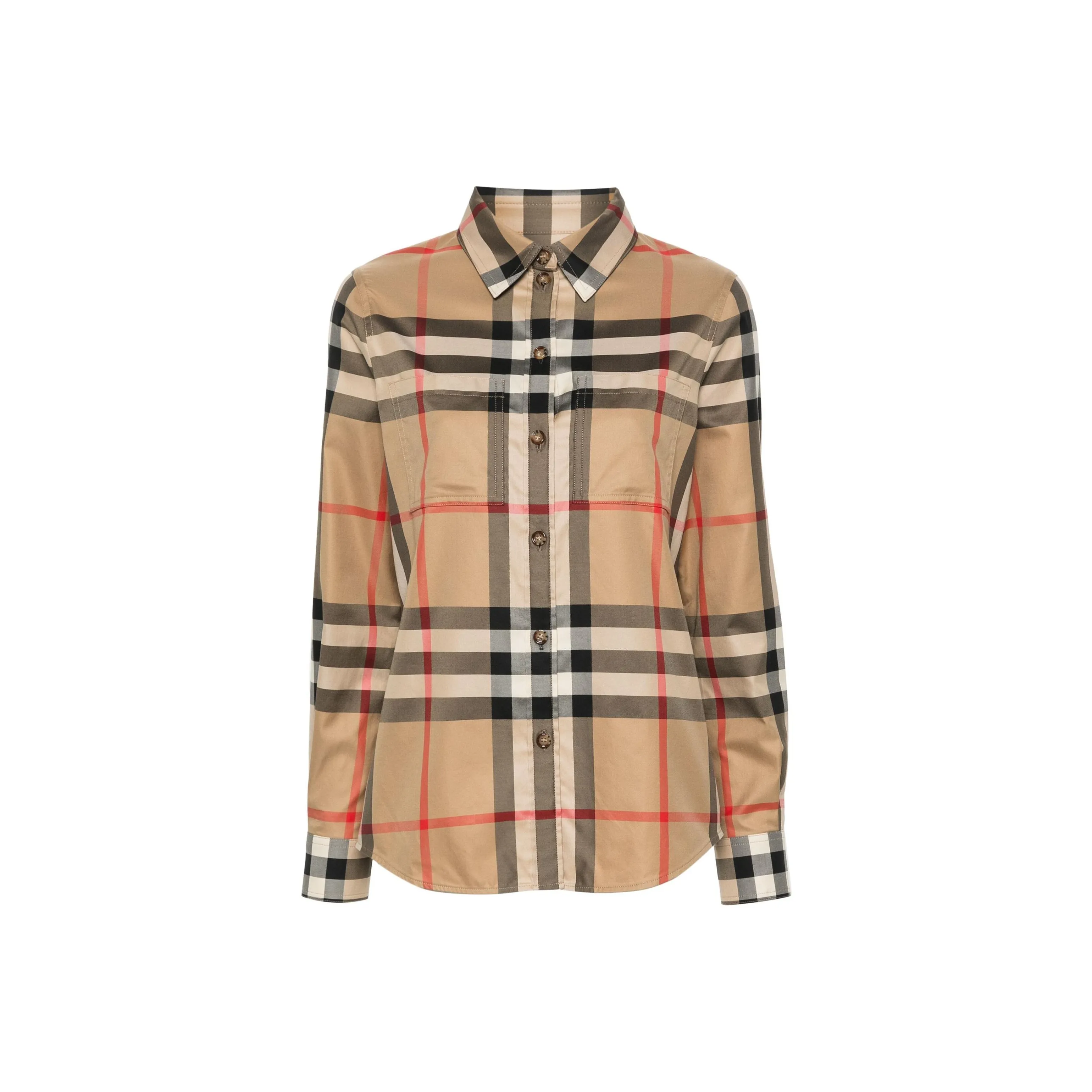 Burberry Vintage Check Pattern Buttoned Shirt