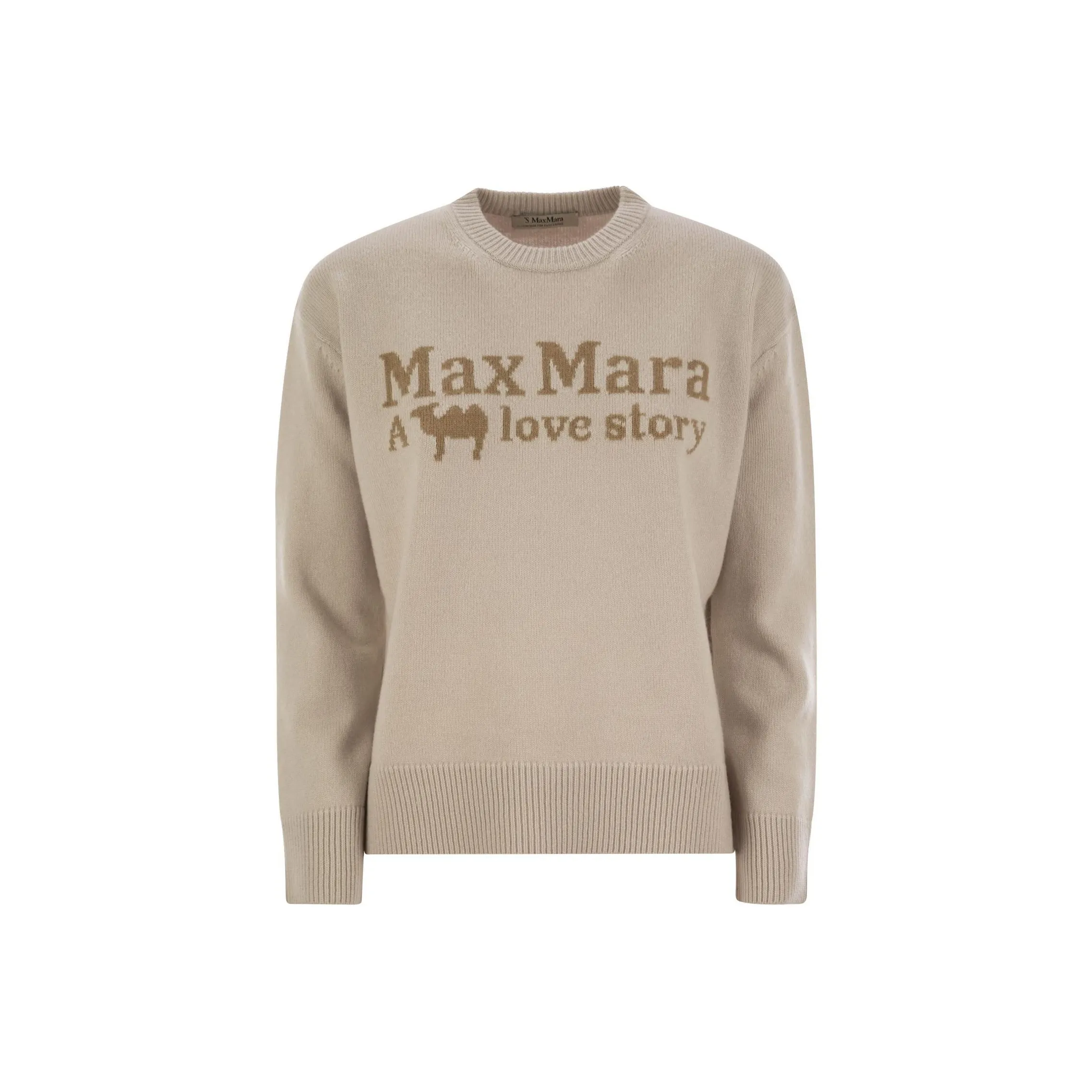 'S MAX MARA Veronica Crewneck Long Sleeved Jumper