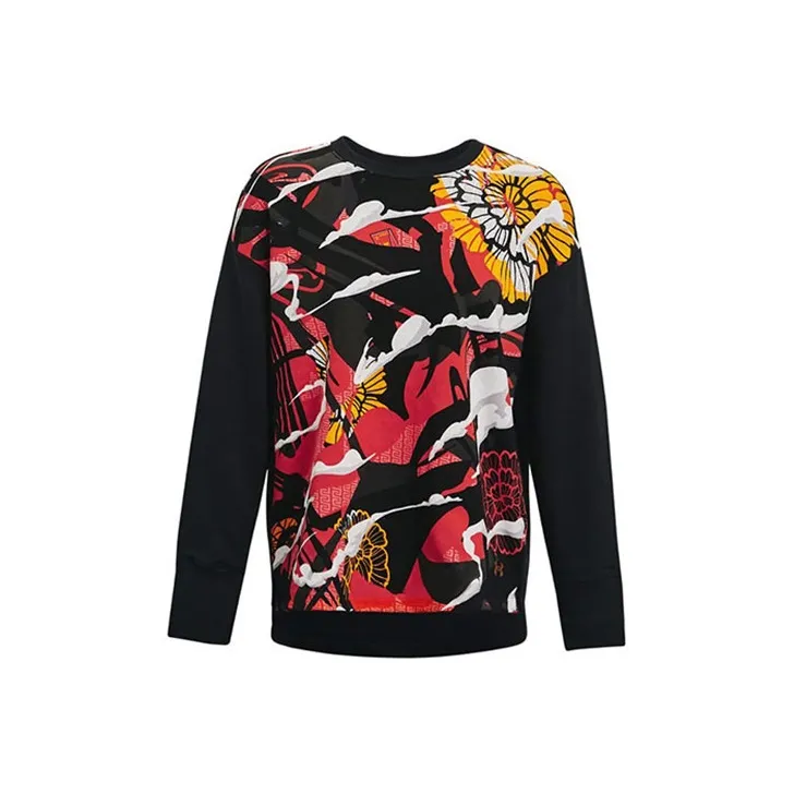 Under Armour Rival Fleece Черные Женские Свитшоты