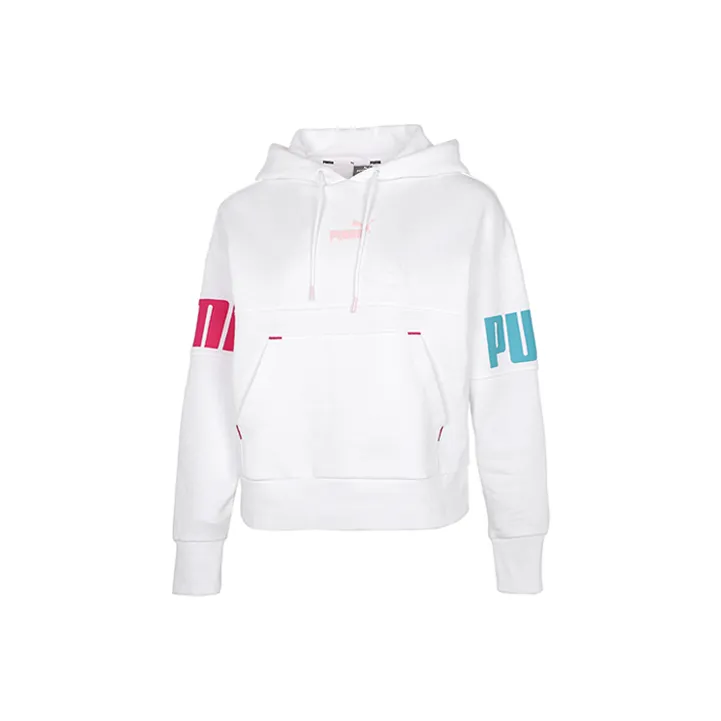 PUMA Sweatshirts Women's White