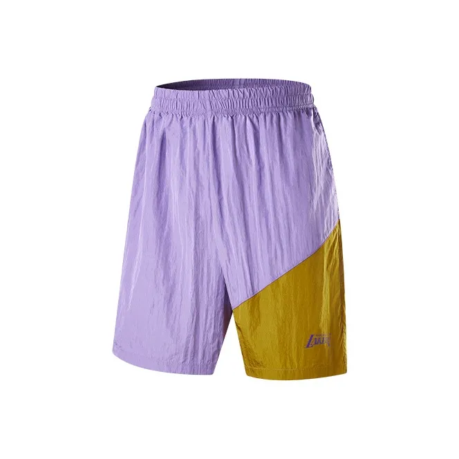 NBA Los Angeles Lakers Команда Culture Collection Повседневные шорты Унисекс Фиолетовый