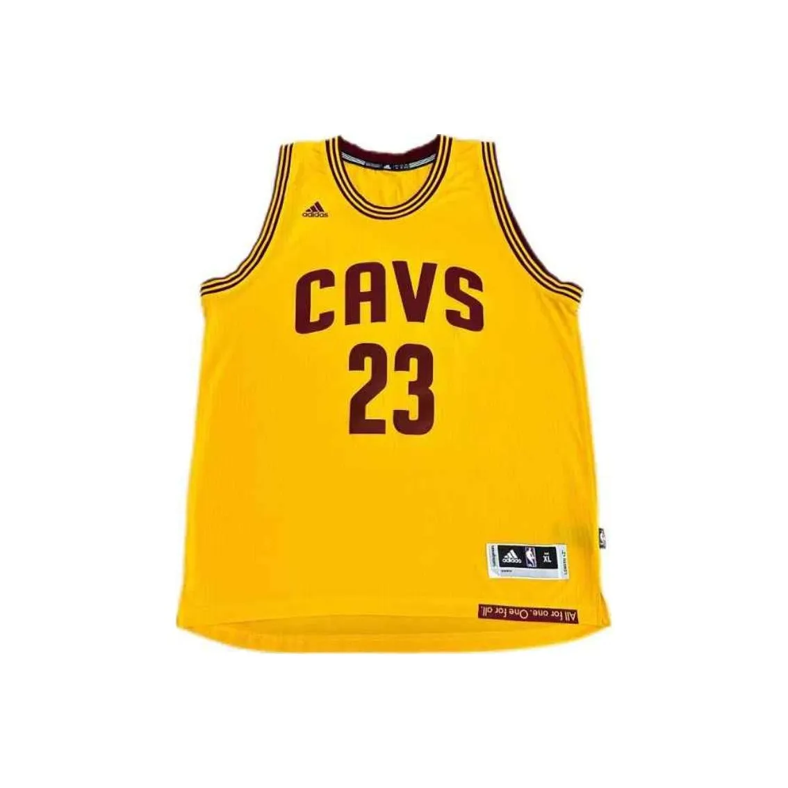 Adidas Basketball Jersey Unisex Yellow